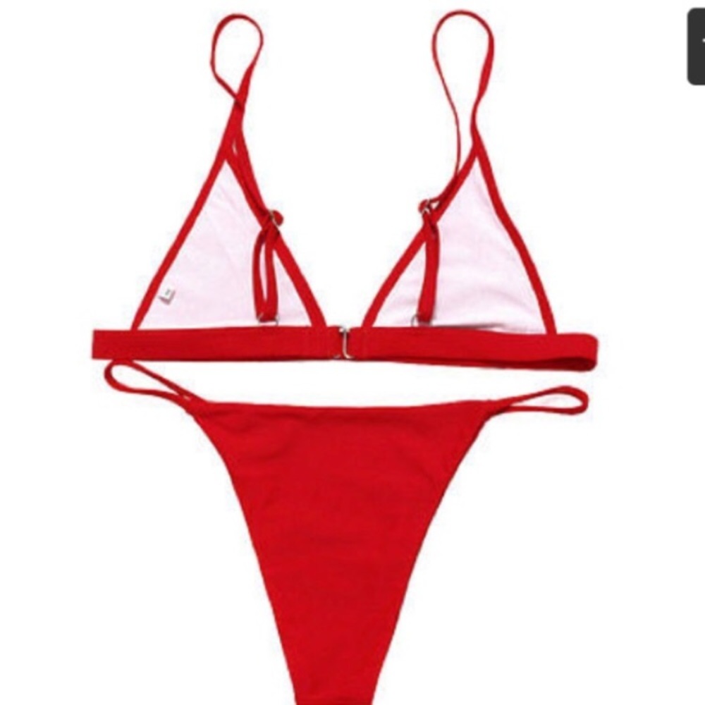 PINK Brazilian Bikini Swimwear Women Bathing Suit - Picture 3 of 5